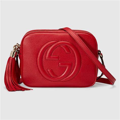 gucci small leather disco|Gucci soho disco bag price.